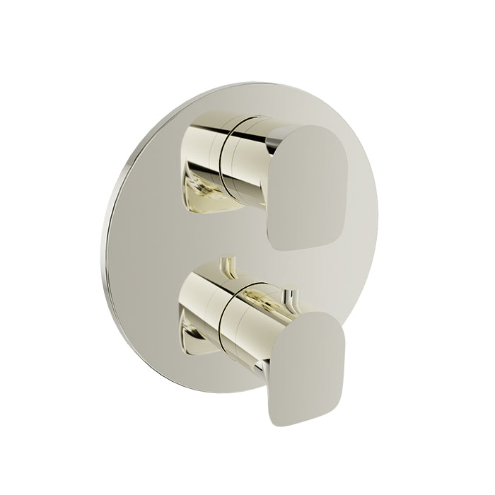 Baril Sens Complete Thermostatic Pressure Balanced Shower Control Valve with 2-Way Diverter - Non-Shared Ports