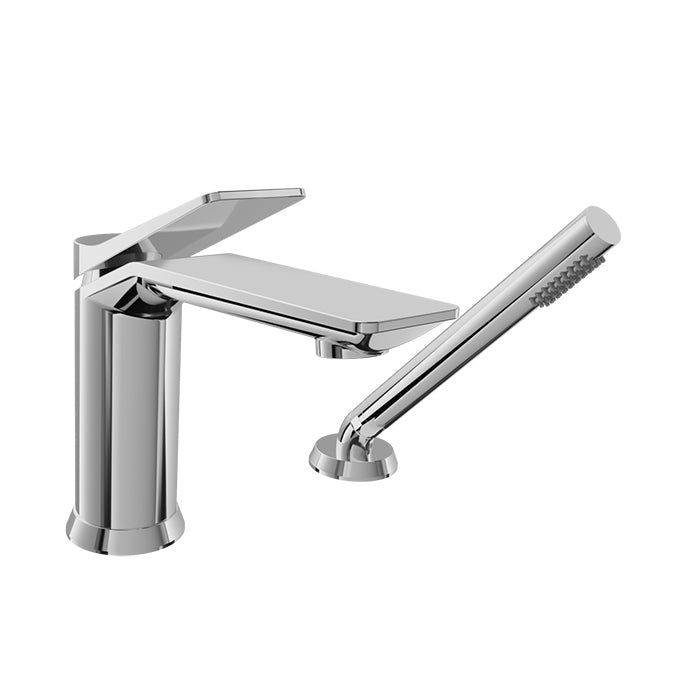 chrome tub filler
