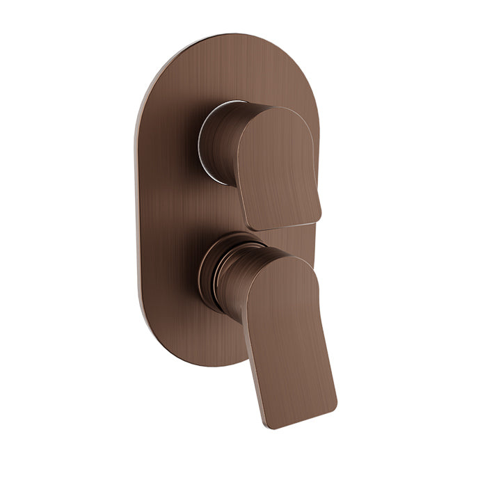 Baril Profile Complete Pressure Balanced Shower Control Valve with 2-Way Diverter - Non-Shared Ports