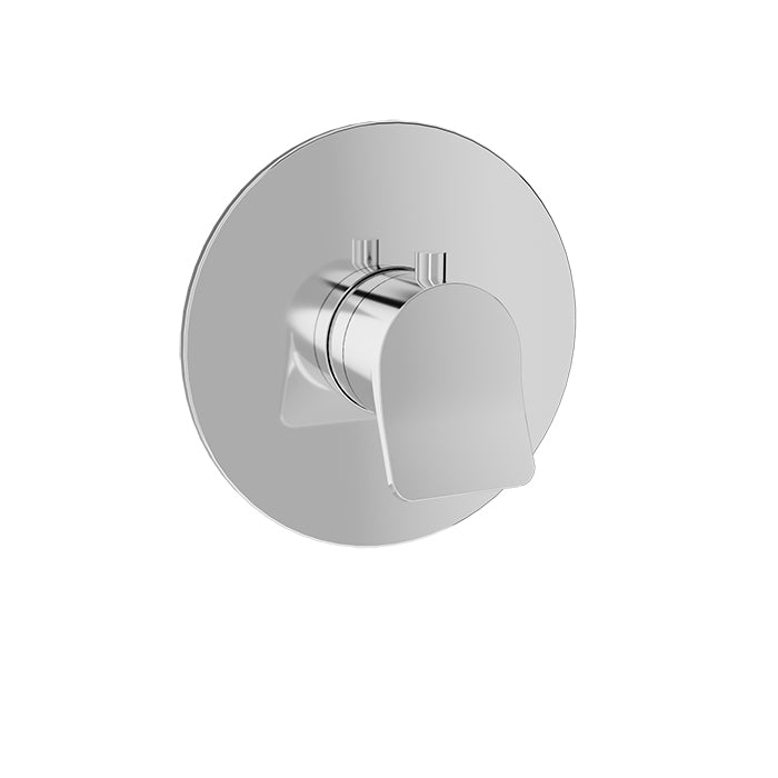chrome thermostatic valve