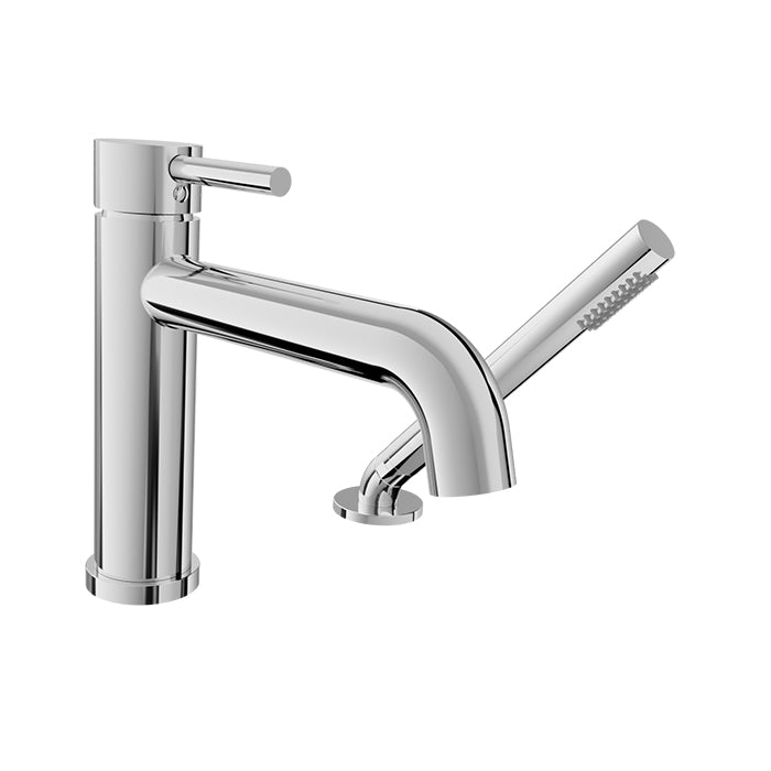 chrome tub filler