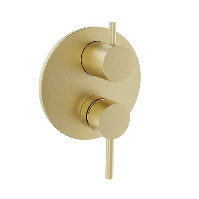 Baril Zip Complete Pressure Balanced Shower Control Valve with 2-Way Diverter - Shared Ports