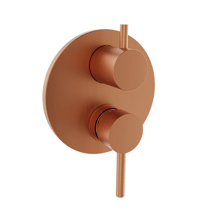 Baril Zip Complete Pressure Balanced Shower Control Valve with 2-Way Diverter - Shared Ports