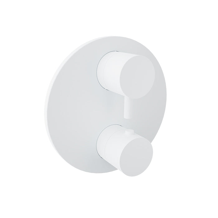 Baril Zip Complete Thermostatic Pressure Balanced Shower Control Valve with 3-Way Diverter - Non-Shared Ports