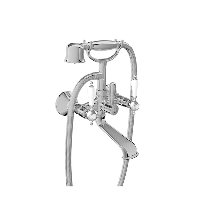 Baril Victoire Exposed Tub-Shower Mixer with Hand Shower