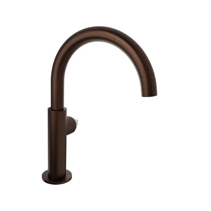 Baril Air Single-Hole Lavatory Faucet - Drain Not Included (Without Handle) by Baril