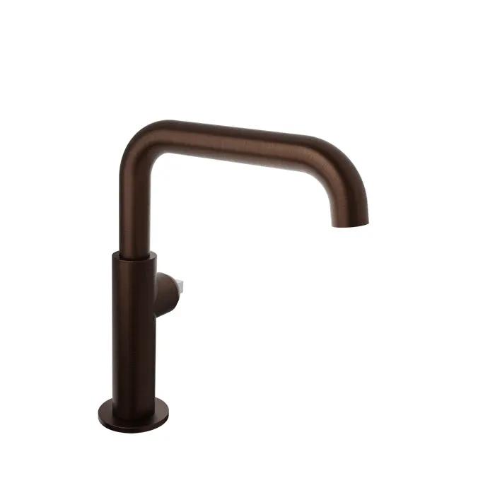 Baril Air Single-Hole Lavatory Faucet - Drain Not Included (Without Handle) by Baril