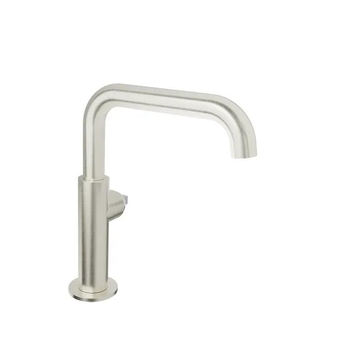 Baril Air Single-Hole Lavatory Faucet - Drain Included (Without Handle) by Baril