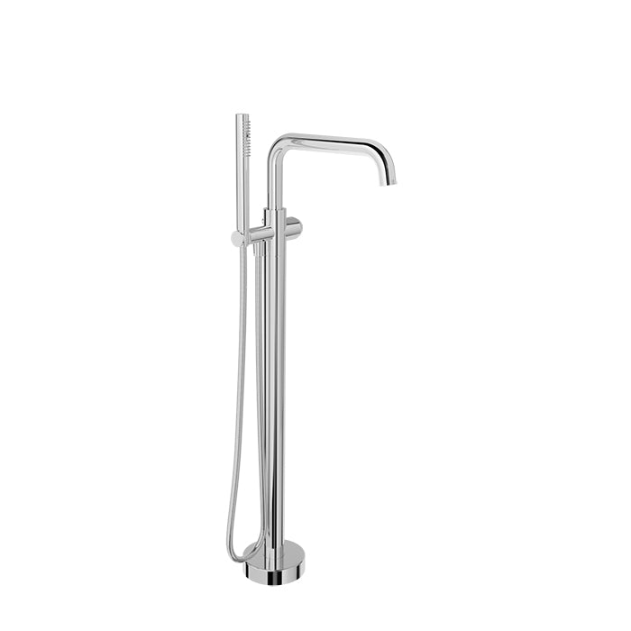 chrome tub filler