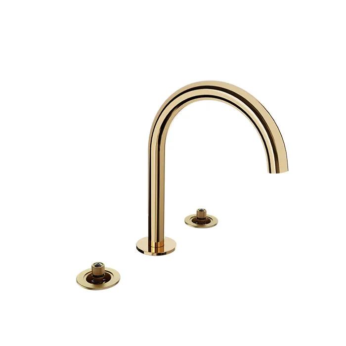 Baril Air 8 inch C/C Lavatory Faucet - Drain Included (Without Handle) by Baril