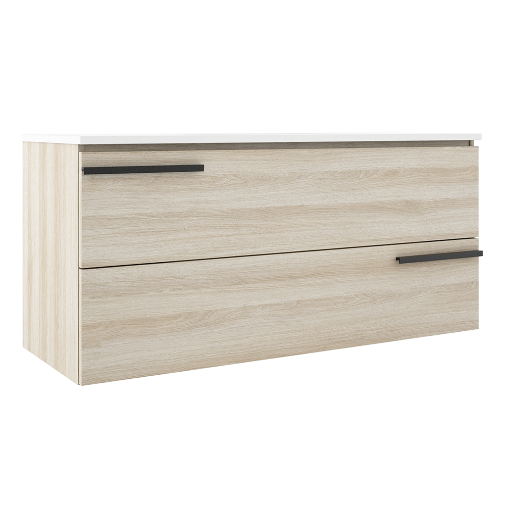 ICO Bath Calma Accent 48" Two Drawer Wall-Mounted Vanity