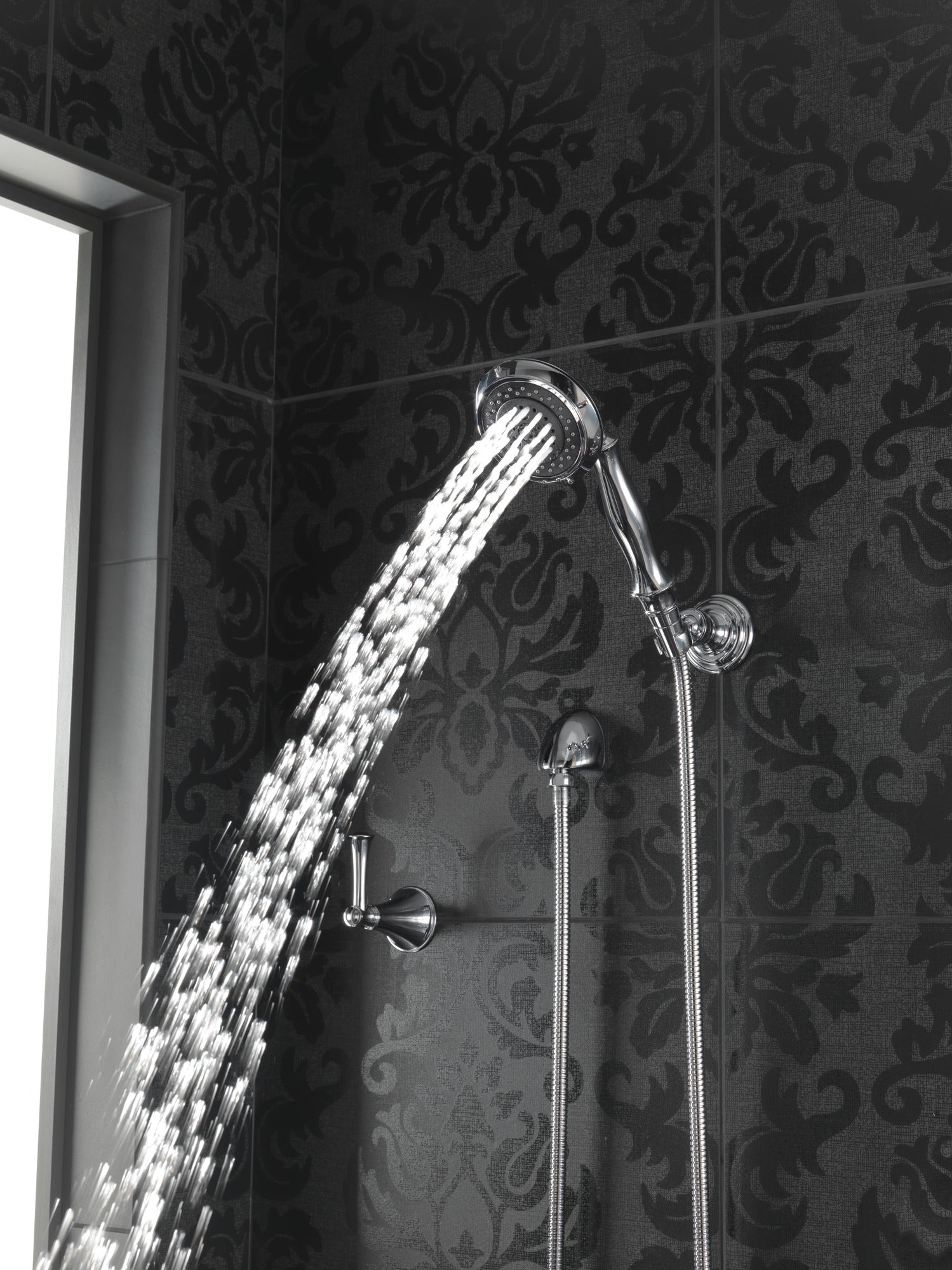 chrome volume control trim