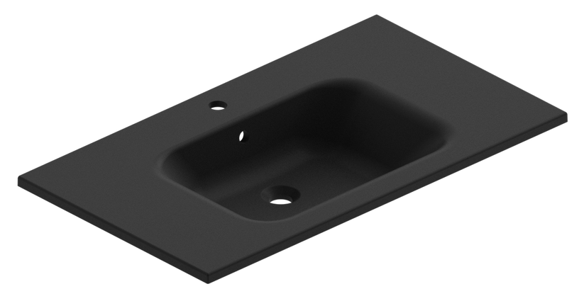Berloni Muso (Pura) 36" Mineral Countertop with 1 Taphole by Berloni