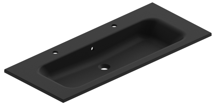 Berloni Muso (Pura) 48" Mineral Countertop with 2 Tapholes by Berloni