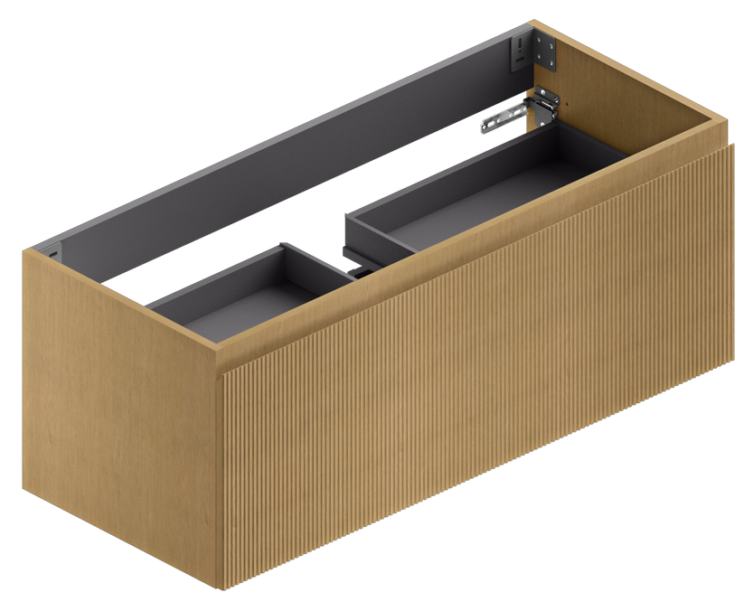 Berloni Pura Vanity 48" Base Cabinet with 2 Drawers