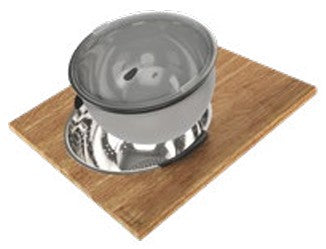 The Galley Mixing Bowl 11" and Colander 11", Dual Tier Platform 17" x 18" Set