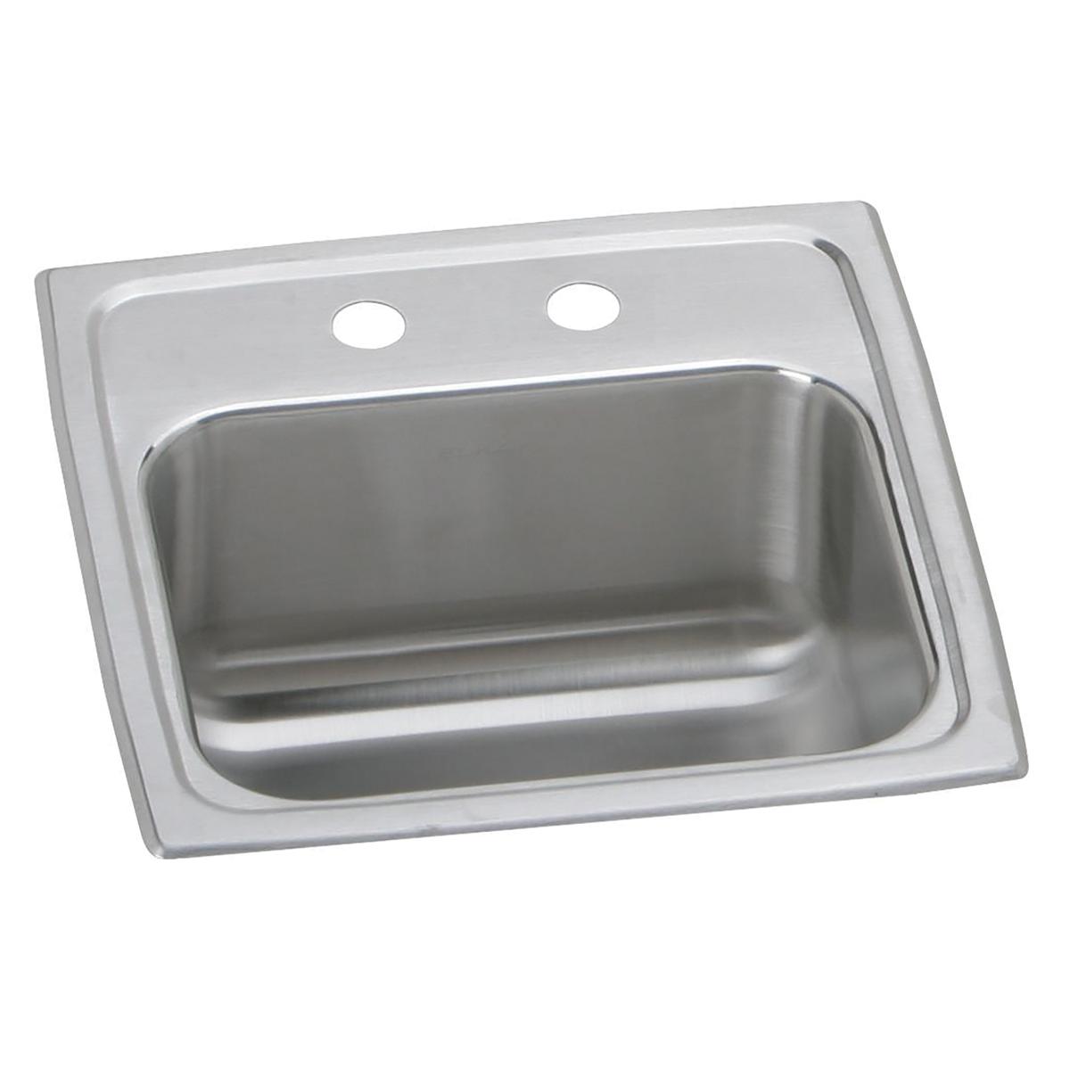 Elkay Celebrity 15" x 15" x 6-1/8" Single Bowl Drop-in Bar Sink