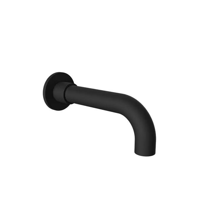 Baril Shower Components Round Modern Tub Spout without Diverter by Baril