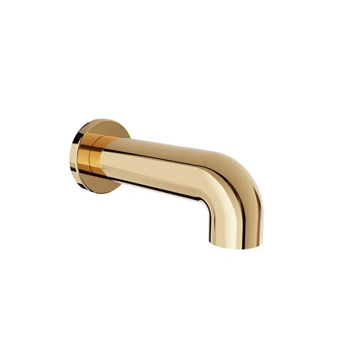 Baril Shower Components 7 inch Round Tub Spout without Diverter by Baril
