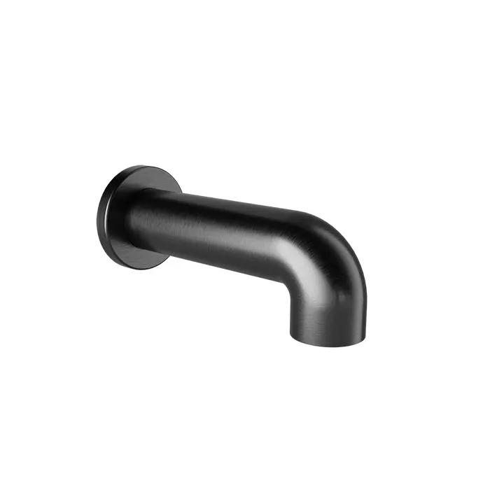 Baril Shower Components 7 inch Round Tub Spout without Diverter by Baril