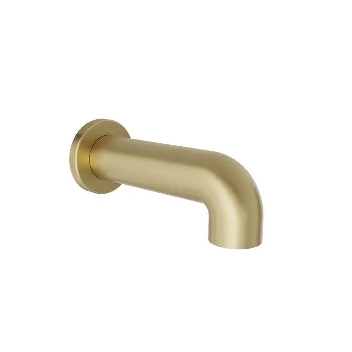 Baril Shower Components 7 inch Round Tub Spout without Diverter by Baril