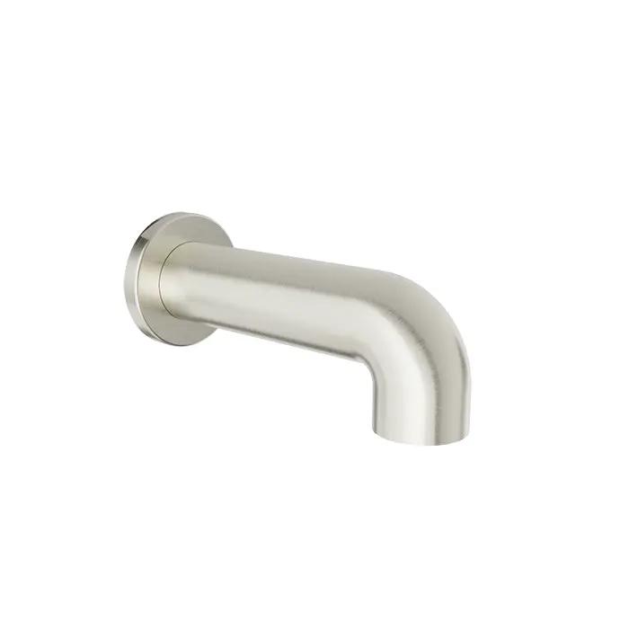 Baril Shower Components 7 inch Round Tub Spout without Diverter by Baril