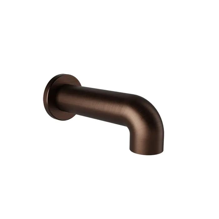 Baril Shower Components 7 inch Round Tub Spout without Diverter by Baril