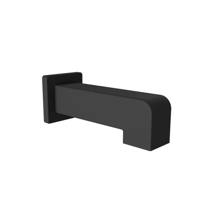 Baril Shower Components Square 7 inch Tub Spout without Diverter by Baril
