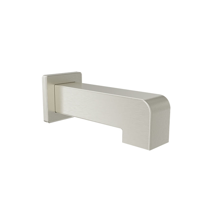 Baril Shower Components Square 7 inch Tub Spout without Diverter by Baril
