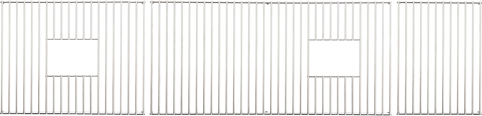 stainless steel bottom grate set