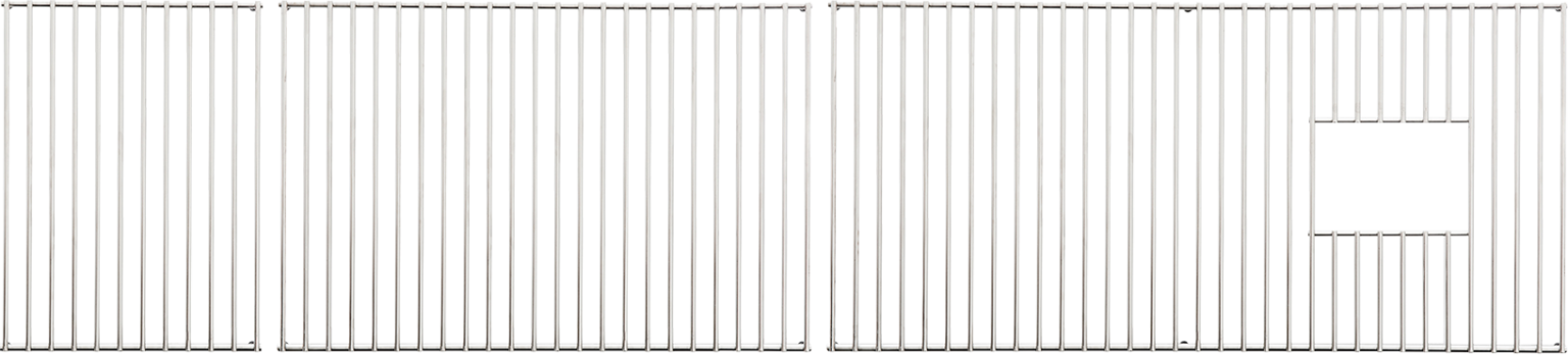 stainless steel bottom grate set