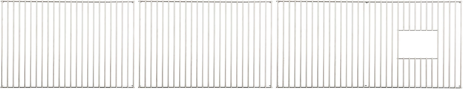 stainless steel bottom grate set
