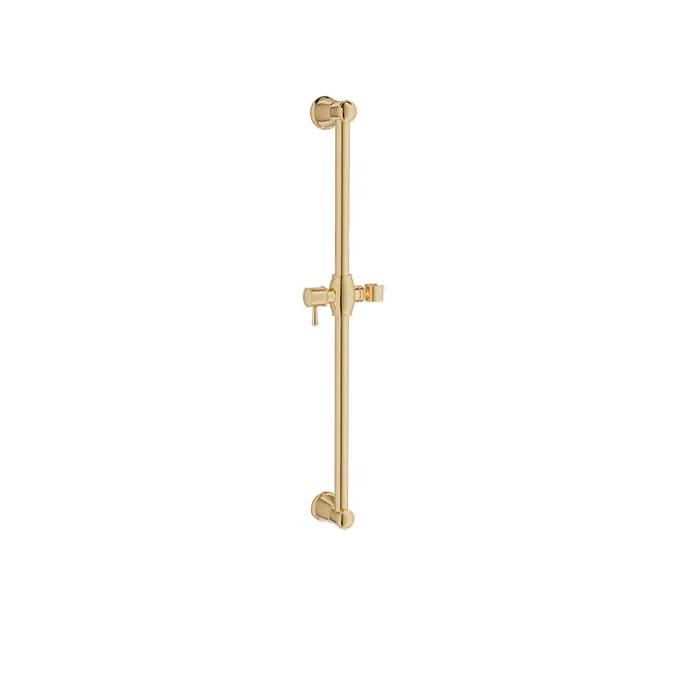 Baril Shower Components Shower Bar with Slider by Baril