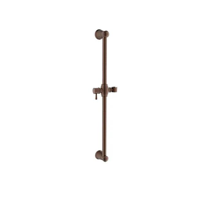 Baril Shower Components Shower Bar with Slider by Baril
