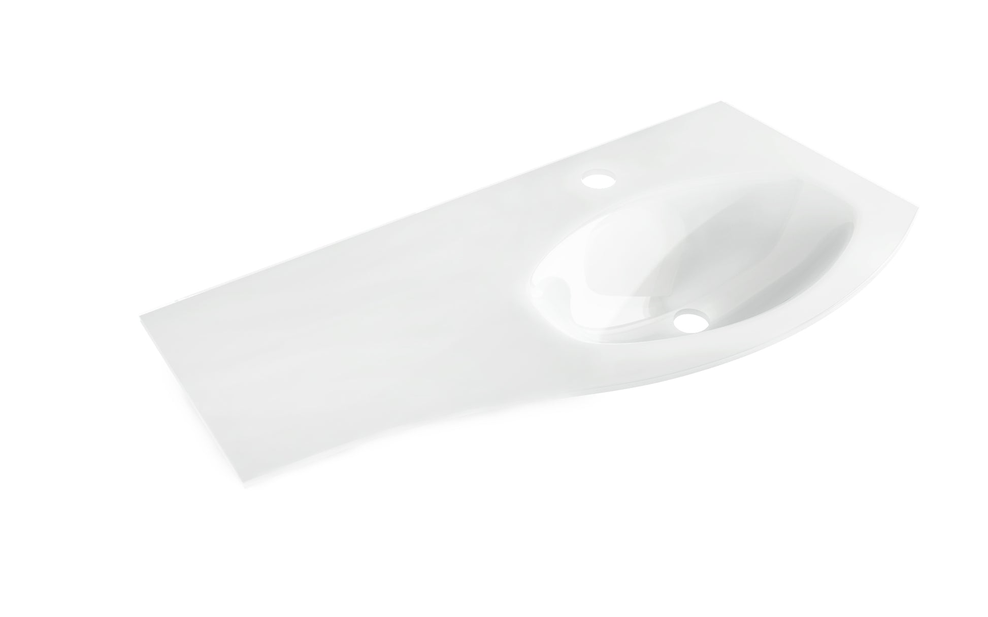 extra light white bathroom sink