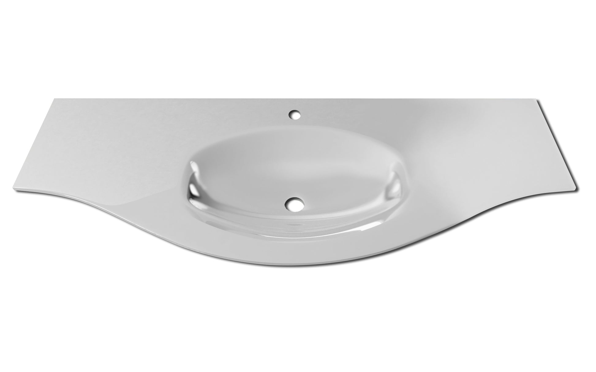 extra light white bathroom sink