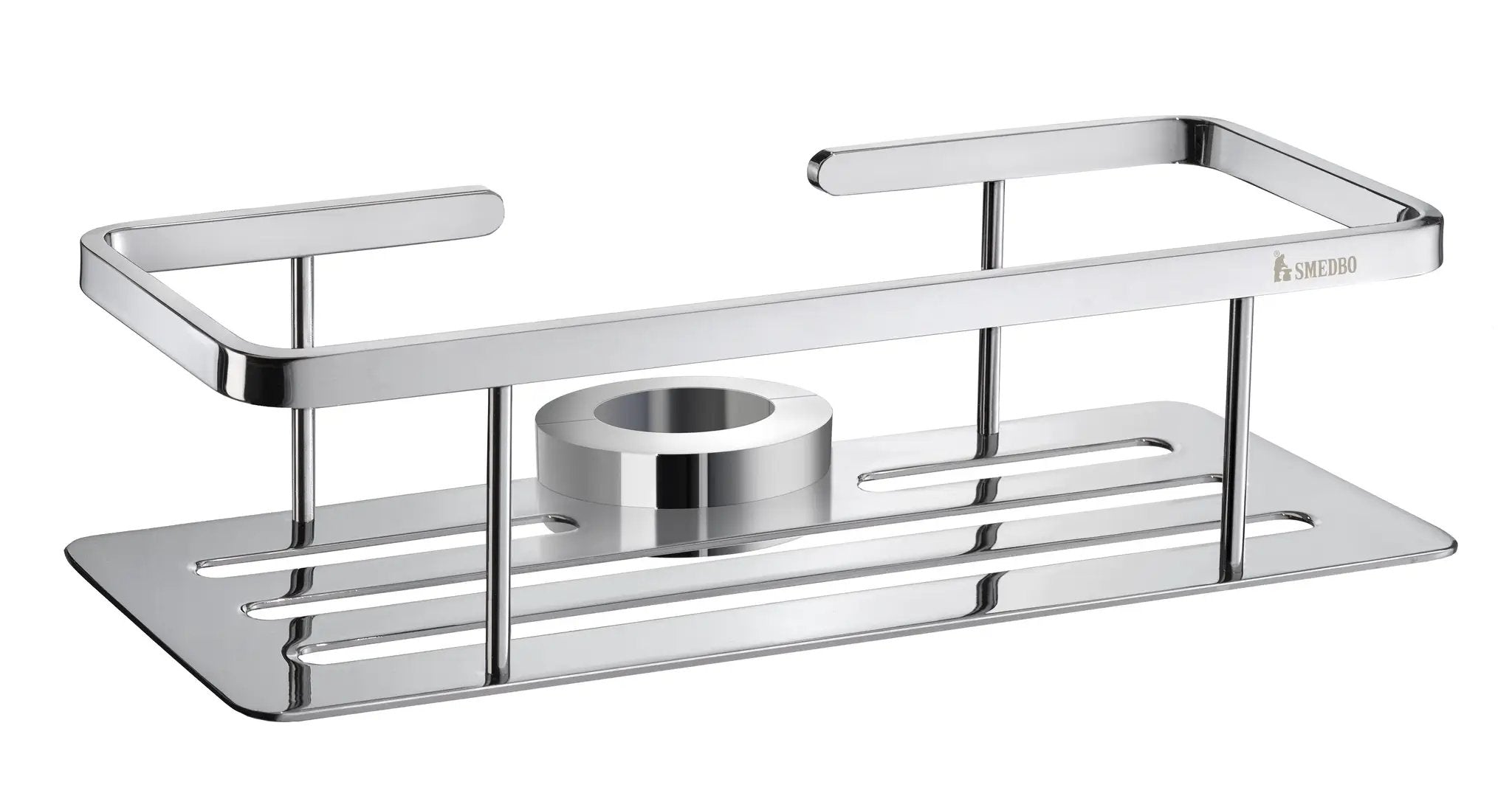 chromed grab bar