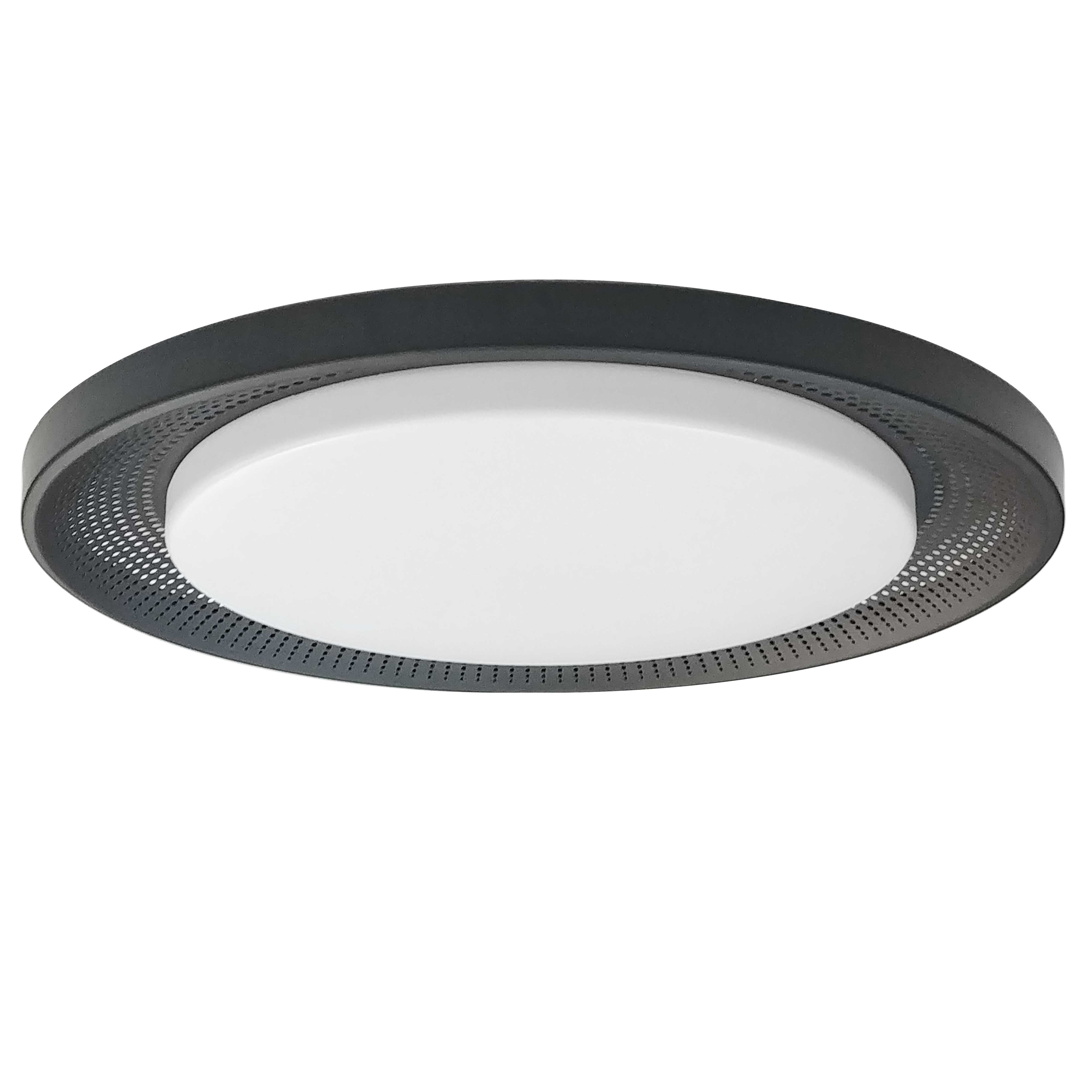 matte black flush mount
