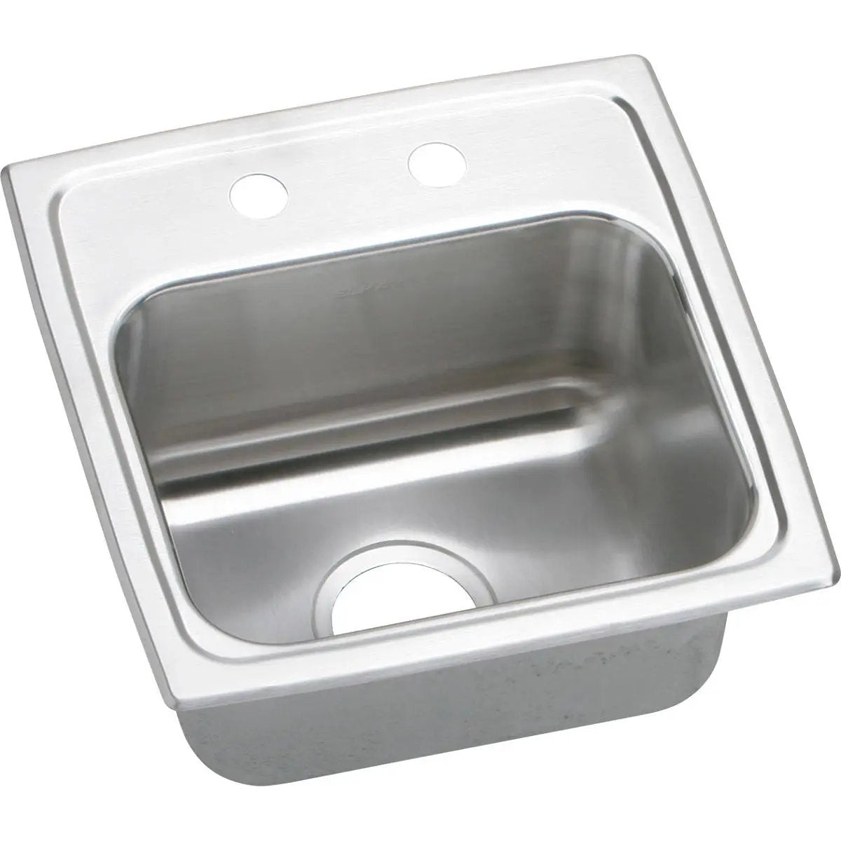 lustrous satin drop-in bar sink