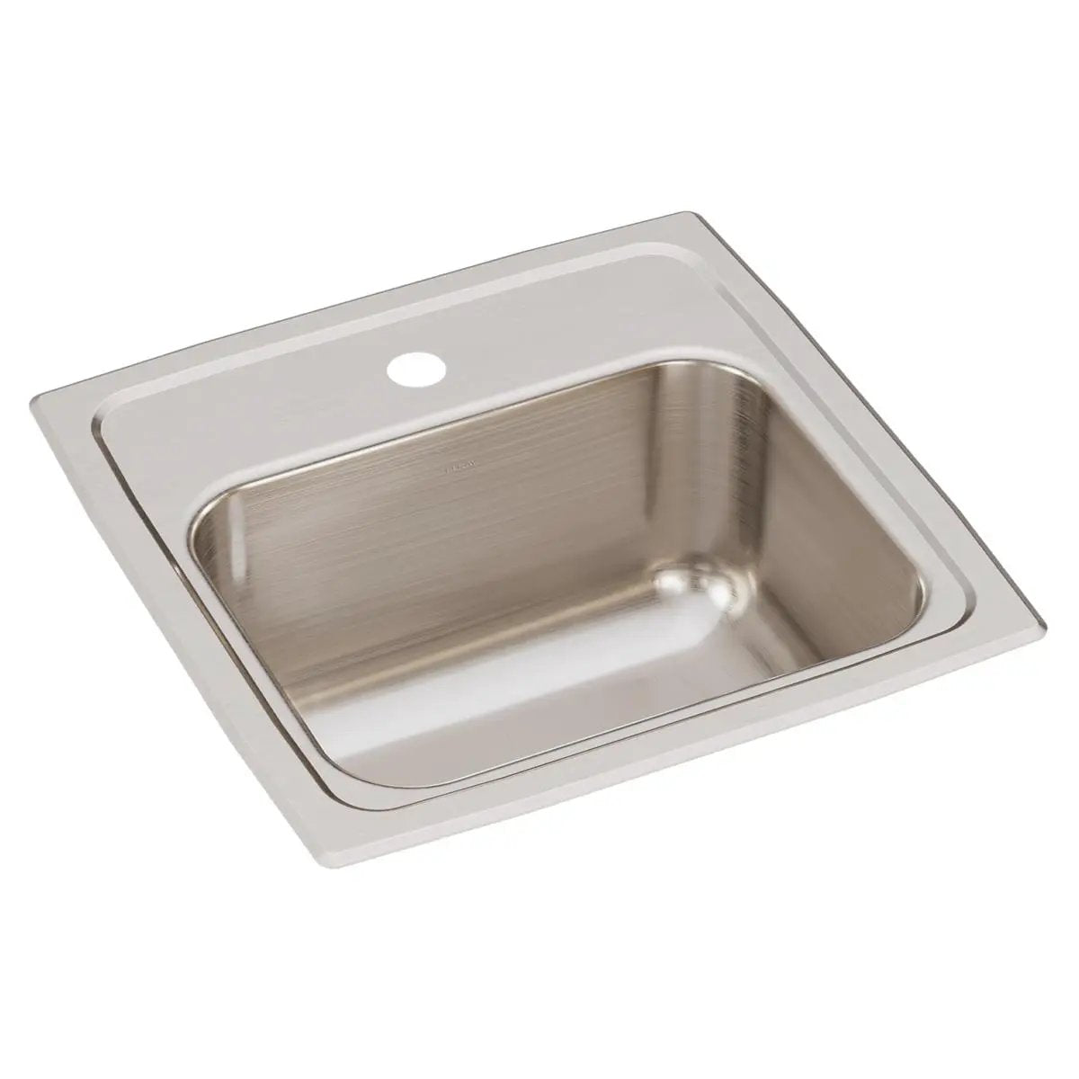 lustrous satin drop-in bar sink