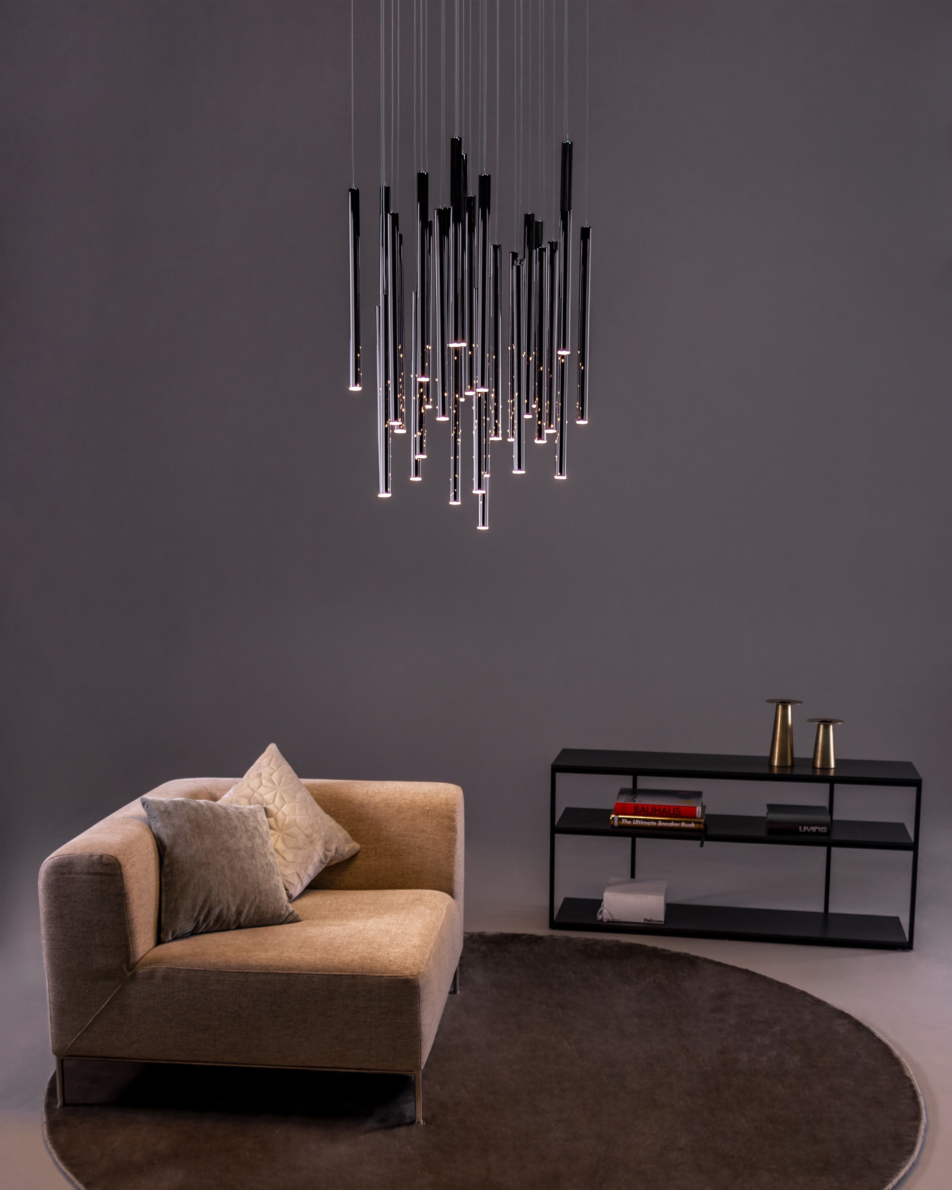 dark reflex chandelier