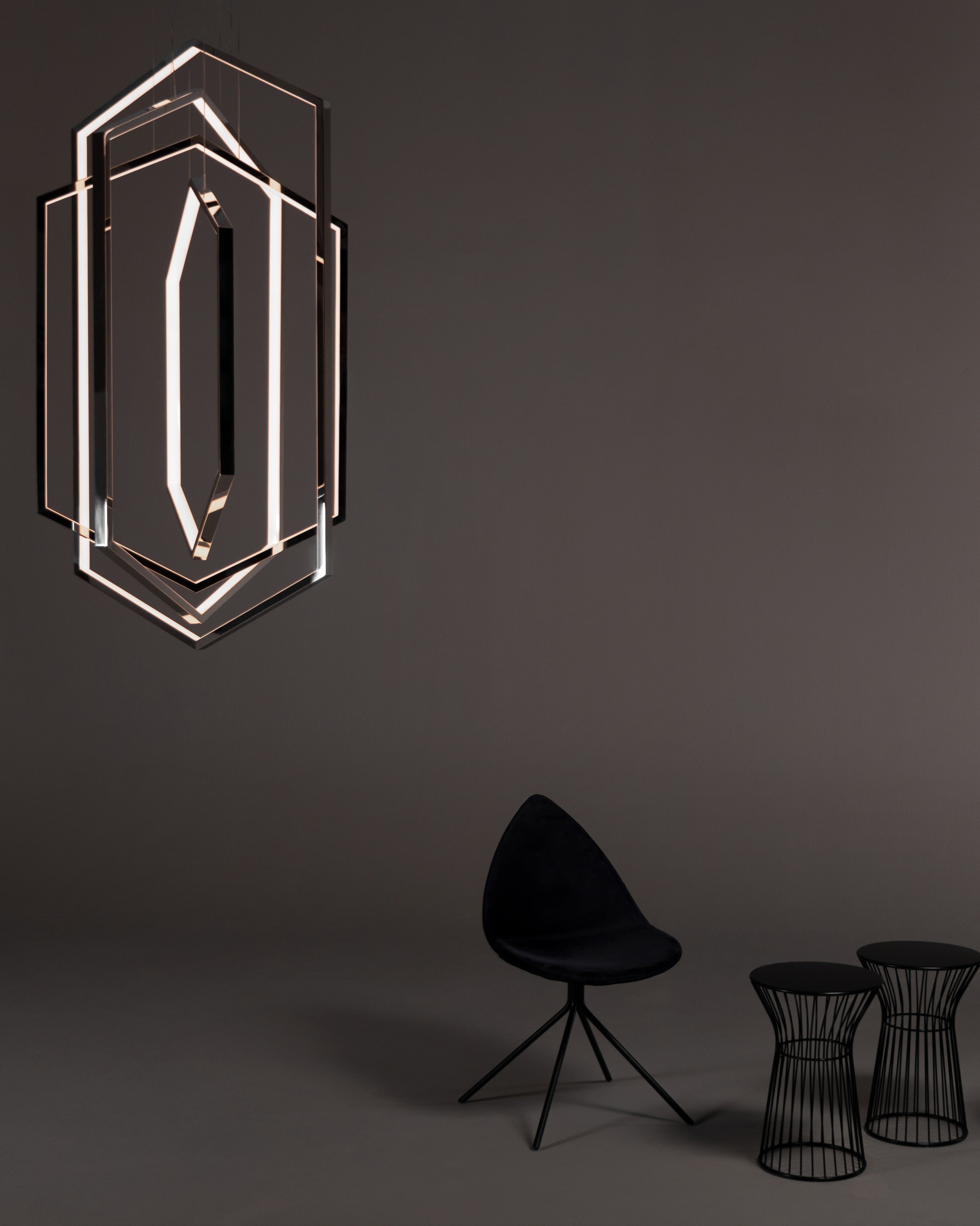 dark reflex chandelier