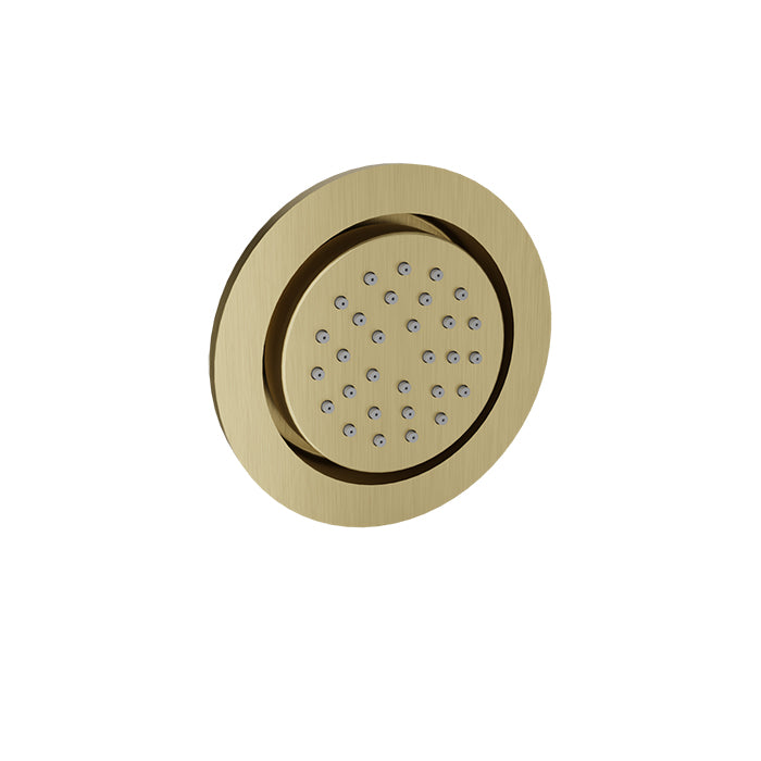 Baril Shower Components Round Built-In Lateral Body Jet