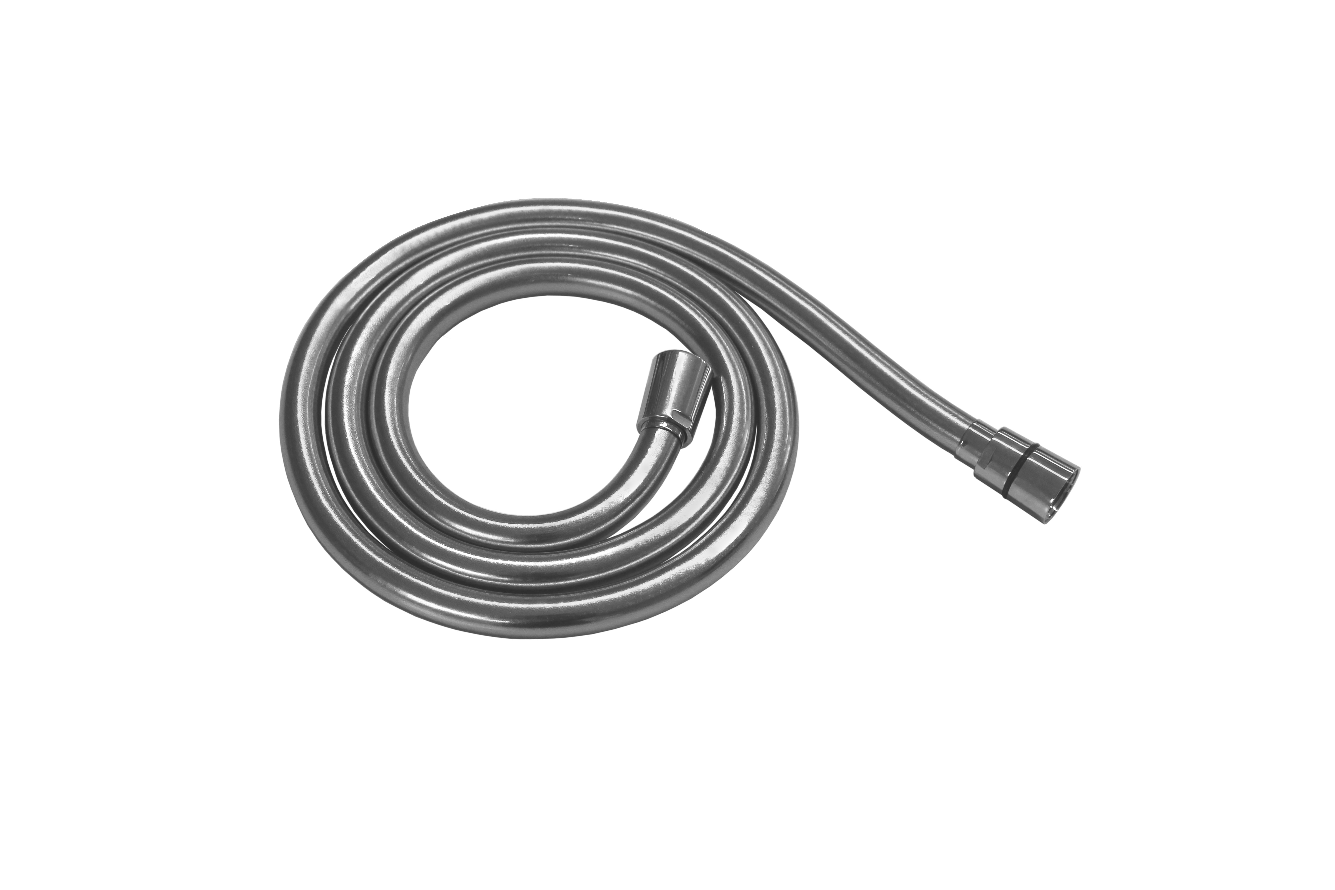 chrome shower hose