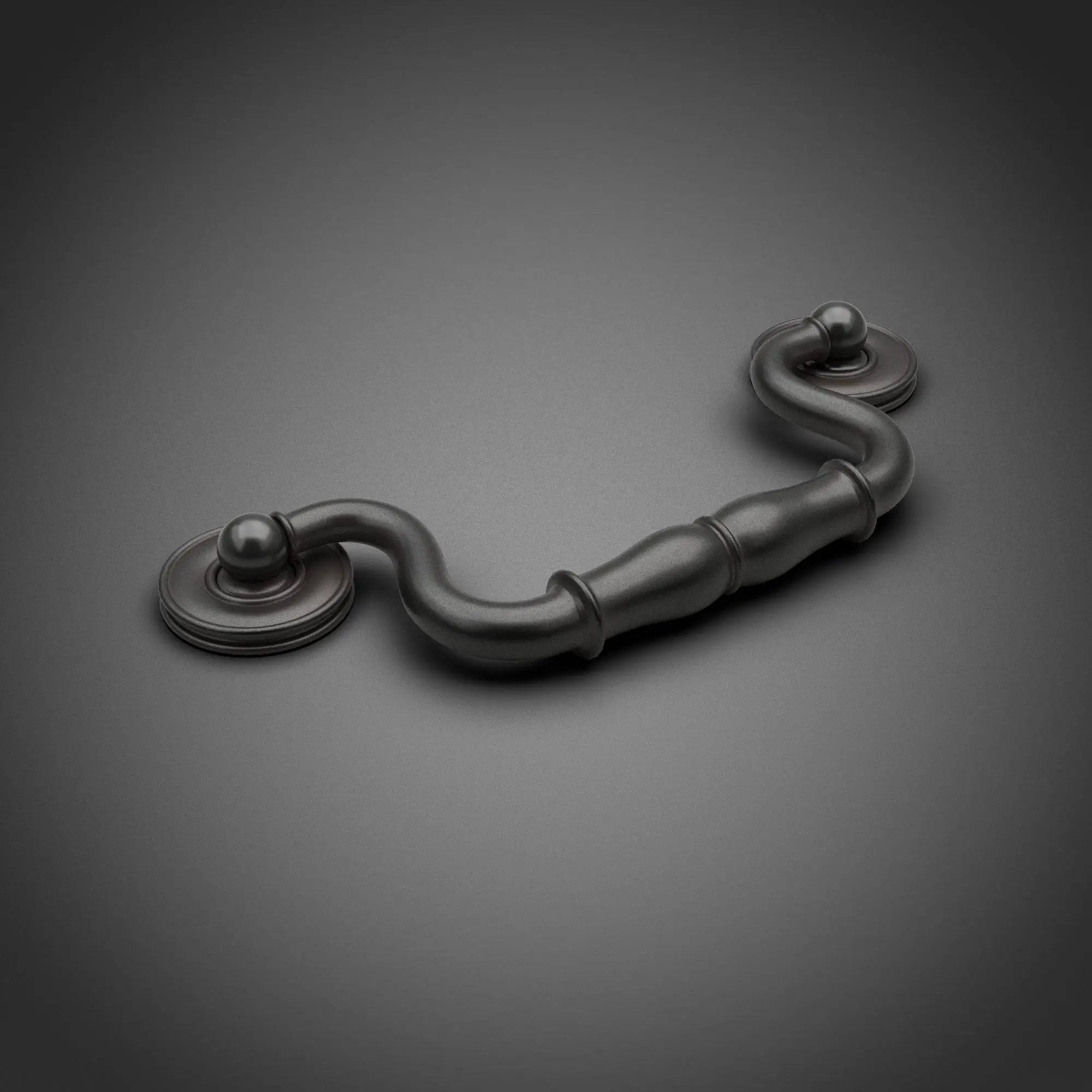 Hamilton Sinkler Gracie 3-1/2" Roped Bin Pull by Hamilton Sinkler