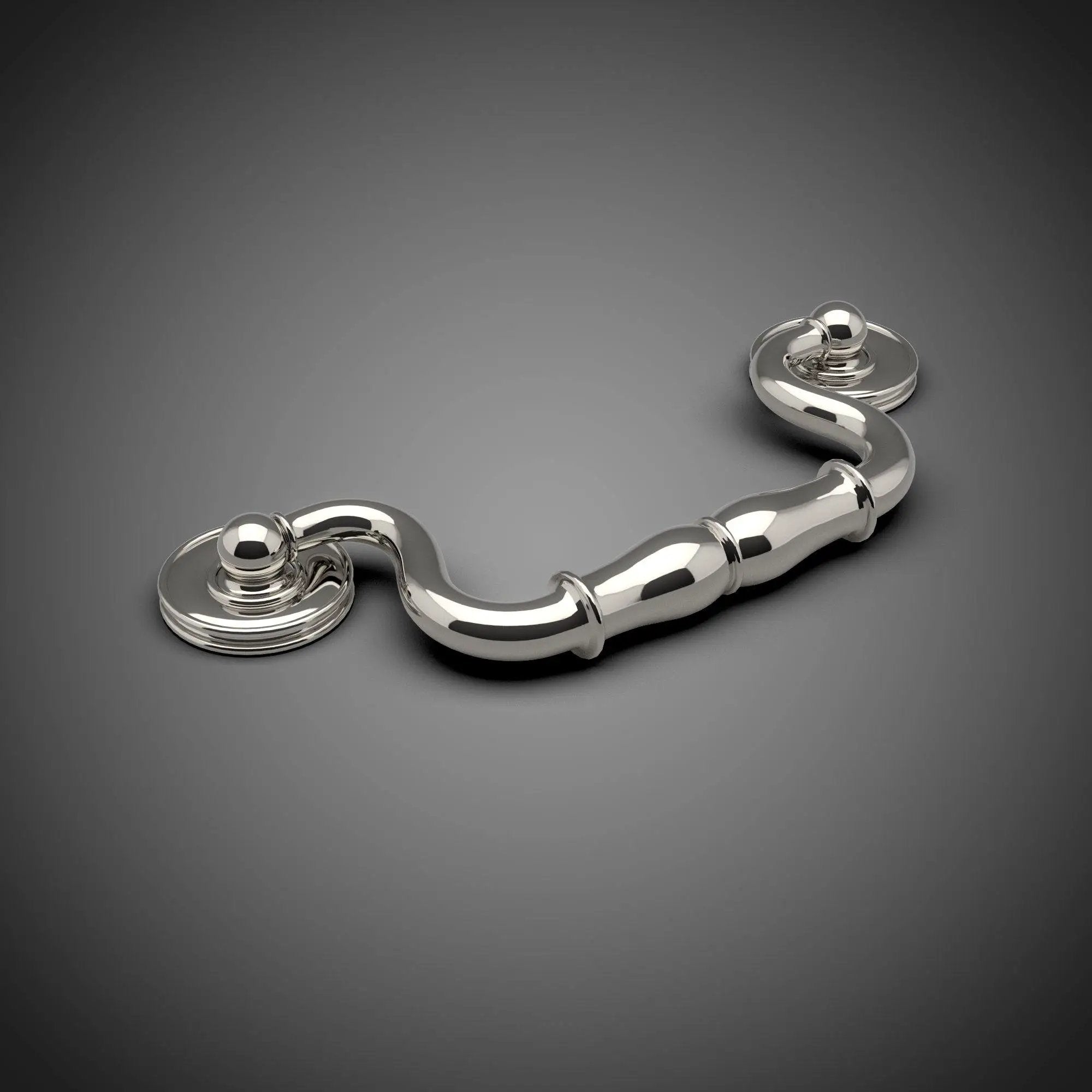 Hamilton Sinkler Gracie 3-1/2" Roped Bin Pull by Hamilton Sinkler