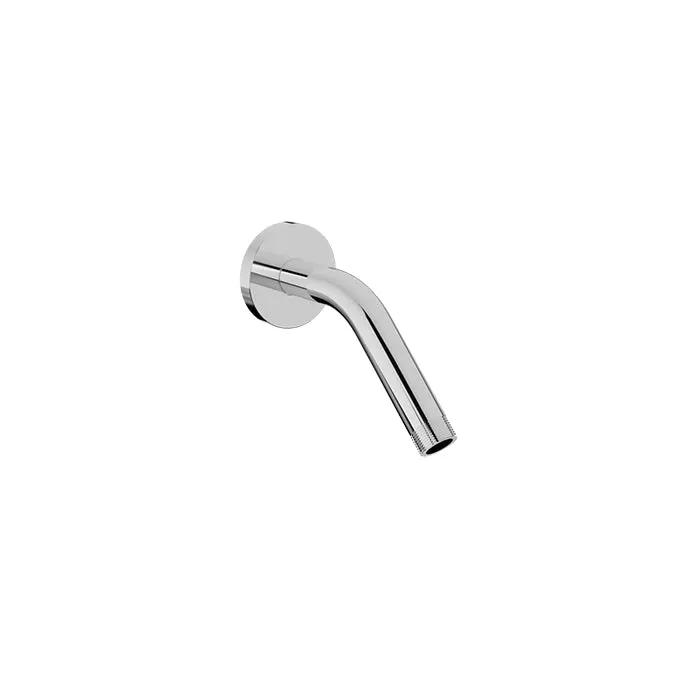 chrome shower arm