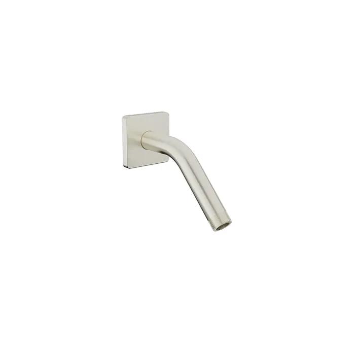 Baril Shower Components 6 inch Shower Arm with Flange by Baril