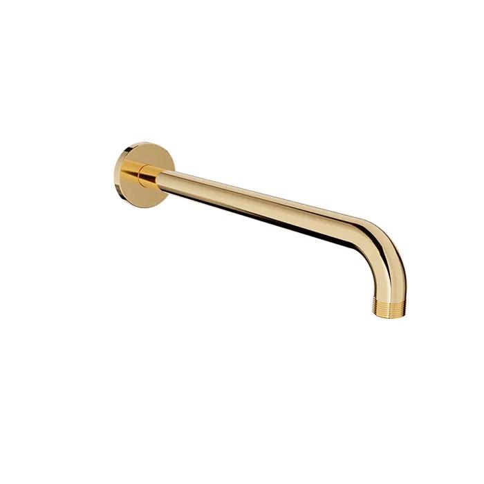 Baril Shower Components 12 inch Shower Arm with Flange by Baril