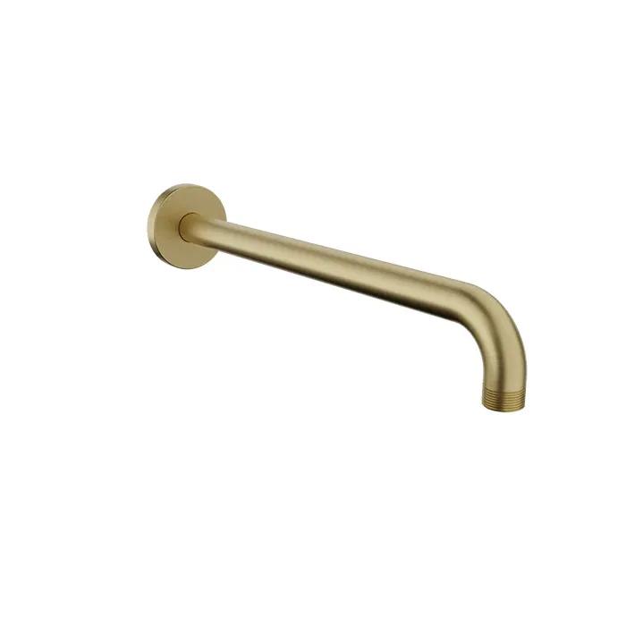 Baril Shower Components 12 inch Shower Arm with Flange by Baril
